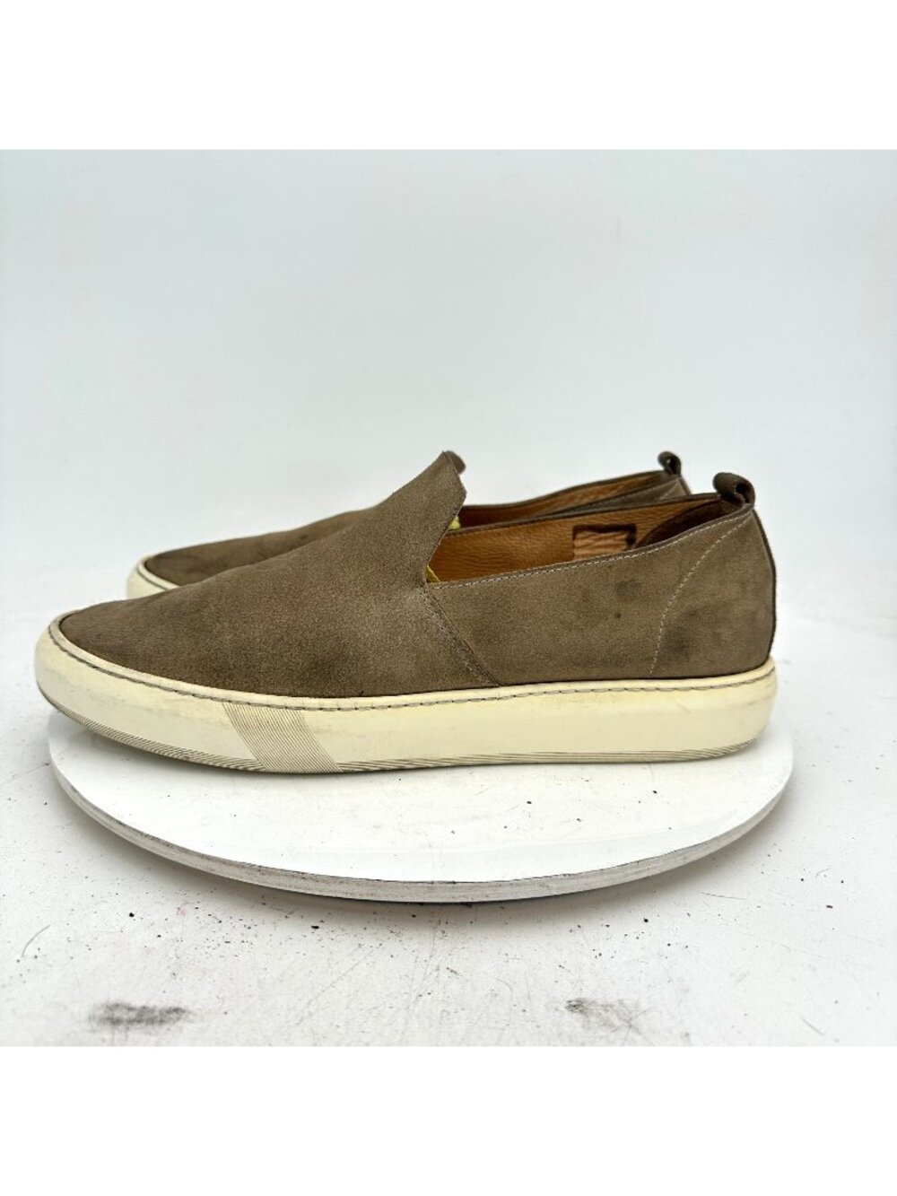 Astorflex Men Size EU 43 US 10 Brown Suede White Sole Slip On Loafer Shoes
